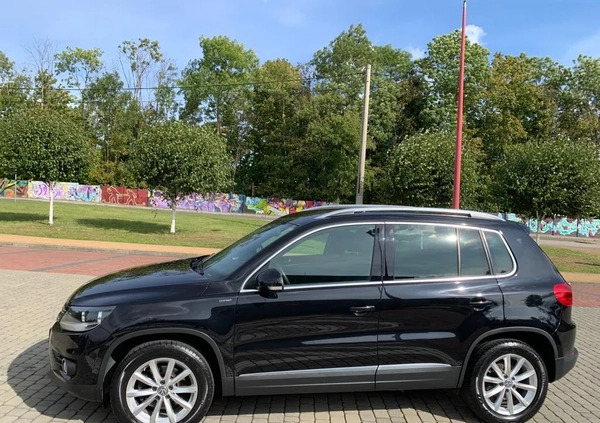 Volkswagen Tiguan cena 69900 przebieg: 117945, rok produkcji 2016 z Miasteczko Śląskie małe 436